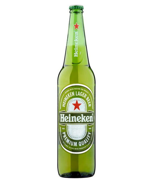 Heineken Lager Food, Beverages & Tobacco > Beverages > Alcoholic Beverages > Beer 650ml